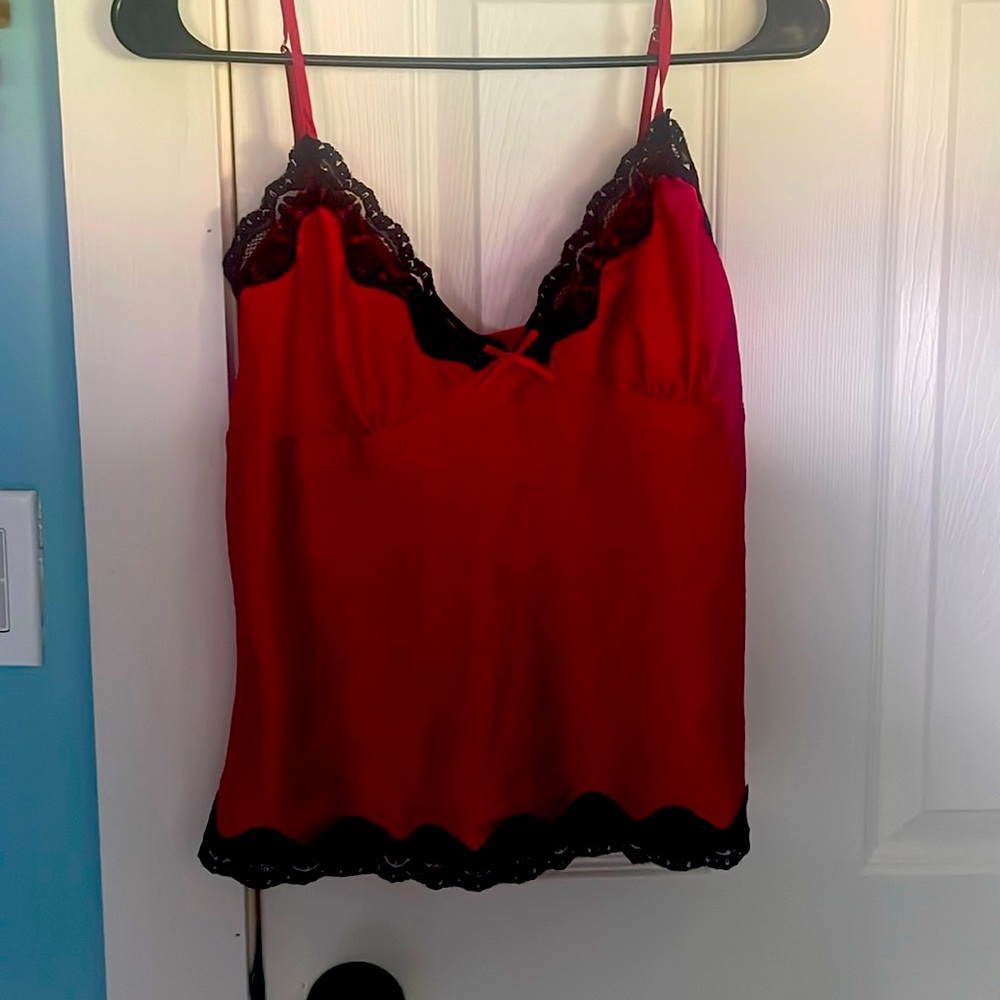 Red Cami top size medium